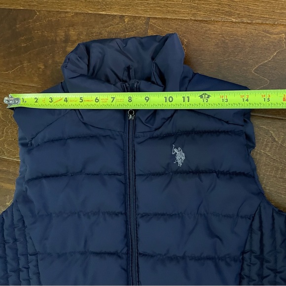 Polo puffed vest - Navy blue - Picture 4 of 8